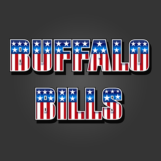 Buffalo Bills American Captain Logo iron on paper